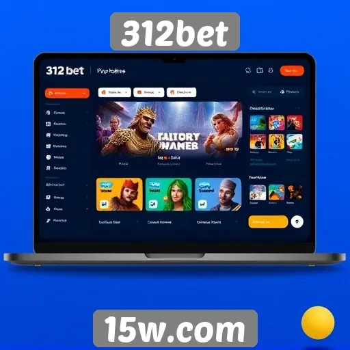 Plataforma 312bet apresenta nova interface para usuários