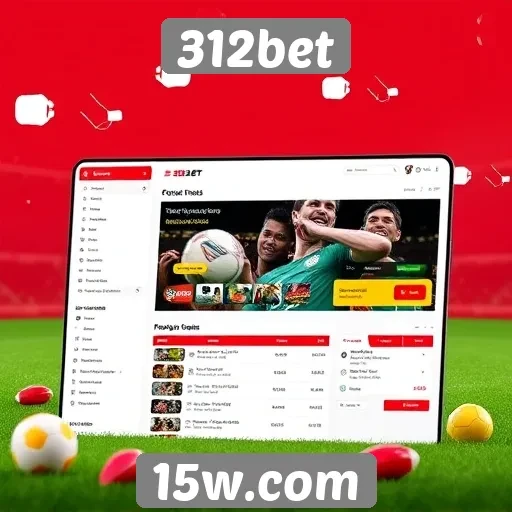 Experiência do usuário aprimorada no site 312bet