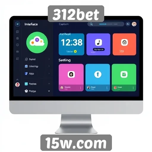 Interface do usuário do 312bet é amigável e intuitiva